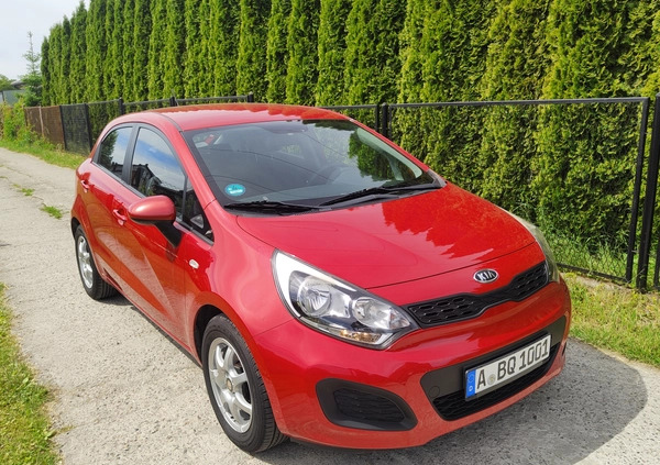 Kia Rio cena 24800 przebieg: 160000, rok produkcji 2012 z Wieluń małe 79